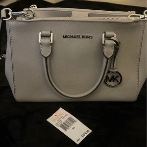 Pearl Gray Michael Kors Purse